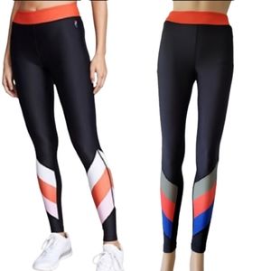 PE Nation First Gen Colorblock Print Legging Size Small